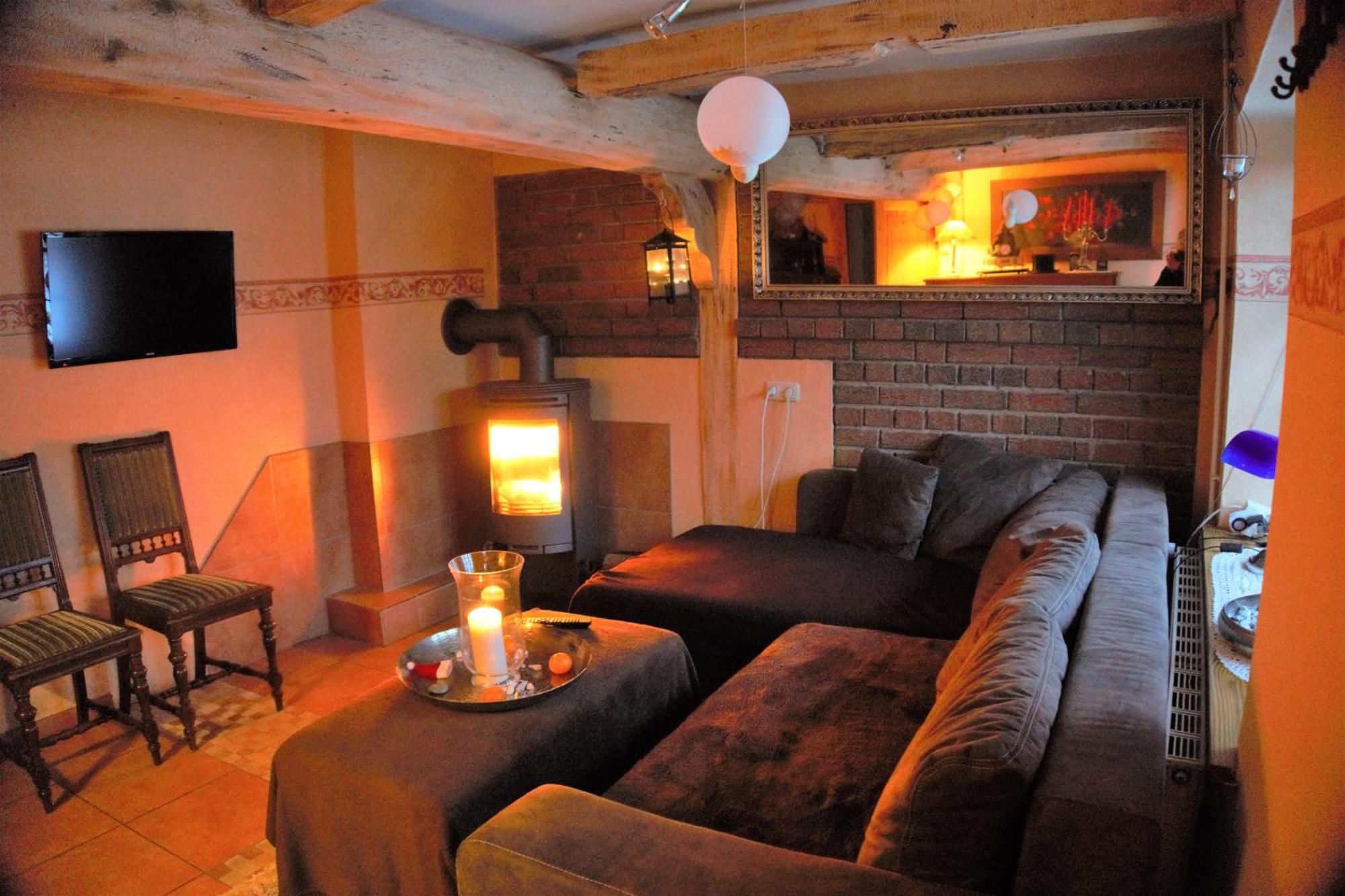 Altes Landhaus Oste, Klavier Appartement, 2 Zimmer Mit Kamin Hemmoor Ngoại thất bức ảnh