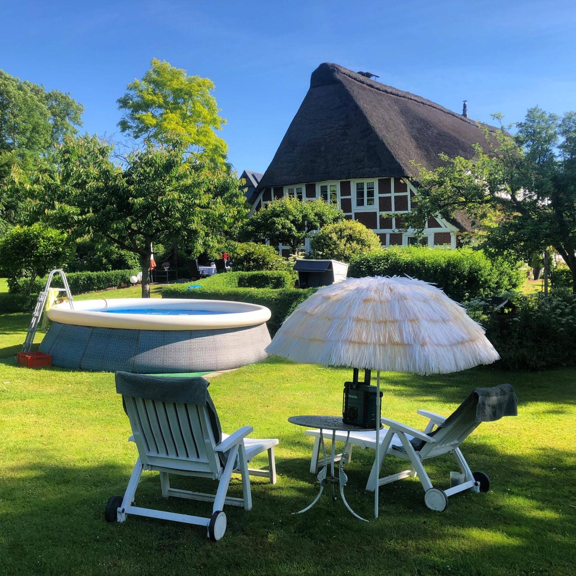 Altes Landhaus Oste, Klavier Appartement, 2 Zimmer Mit Kamin Hemmoor Ngoại thất bức ảnh