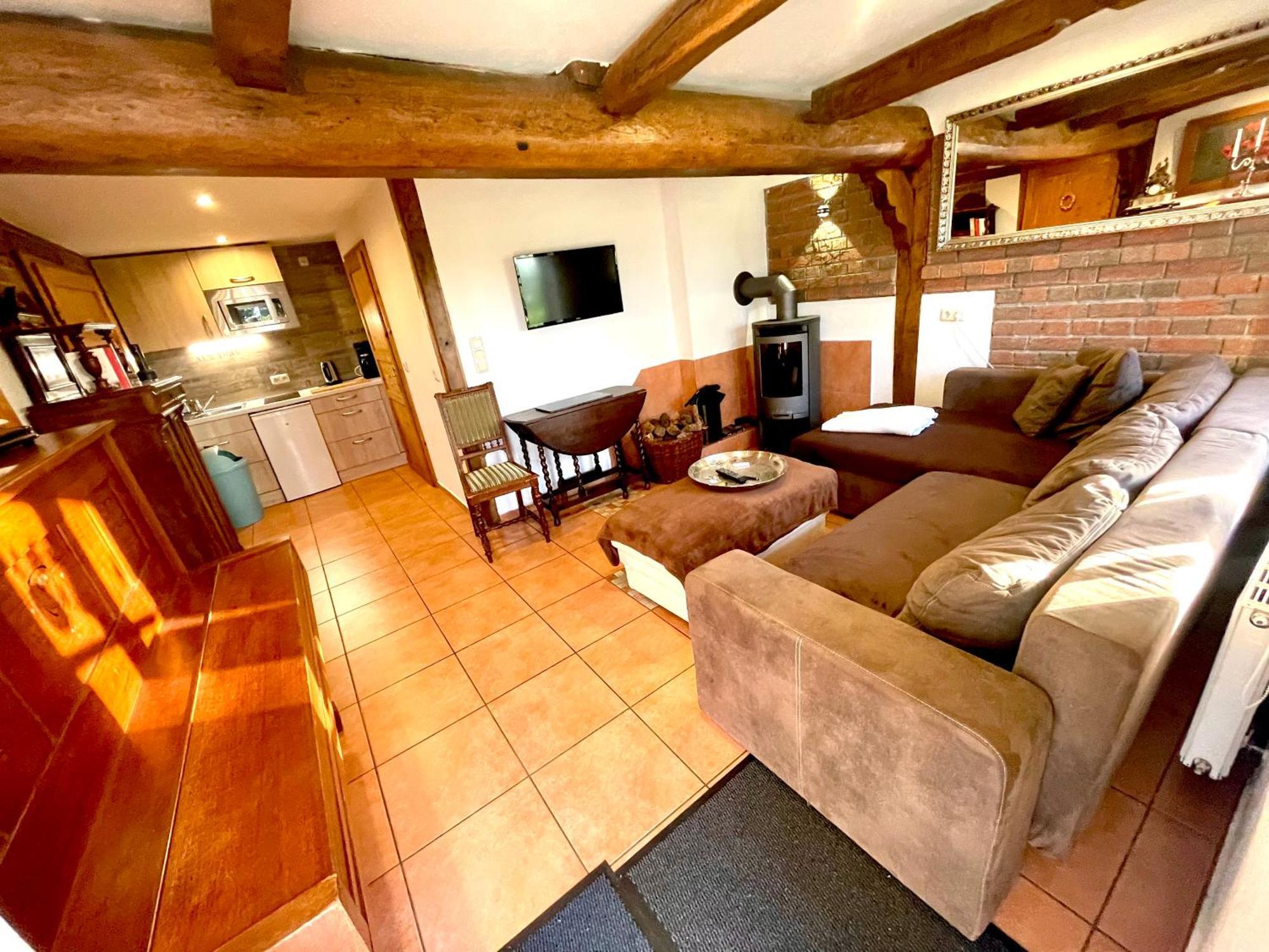Altes Landhaus Oste, Klavier Appartement, 2 Zimmer Mit Kamin Hemmoor Ngoại thất bức ảnh